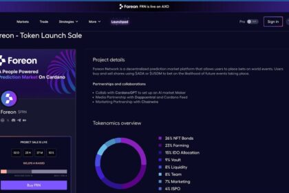 Foreon Network $FRN Presale Goes Live On Cardano: Raises 100,000 ADA In Just Minutes – Get In Early Before Dex Listing!