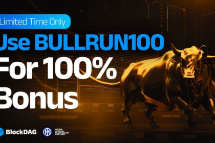 BlockDAG Offers 100% Extra On BULLRUN100 Bonus Code—Attracting AAVE & TRON Holders